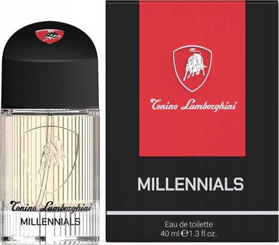 Parfum mashkullor Tonino Lamborghini Millennials, Eau de Toilette, 40ml, i bardhë