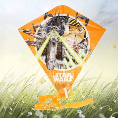 Fluturë Star Wars, 58.5 x 56 cm, portokalli