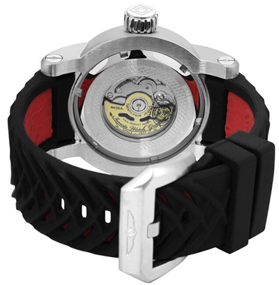 Orë dore për meshkuj Invicta S1 Rally Automatic 15862, e zezë/argjendtë