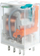 Relé industriale Relpol R2N-2012-23-1024-WTLD, 2P, 24V DC, transparente