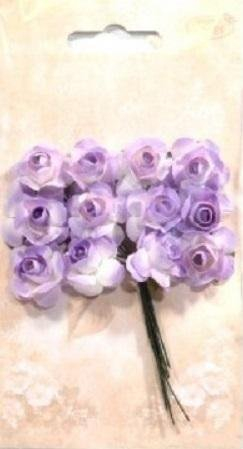 Lule dekori me letër Galeria Hobby Paper Roses, set 12 copë, lejla