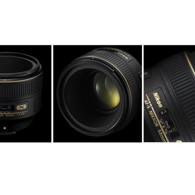Lente NIKKOR 58mm AF-S f/1.4G