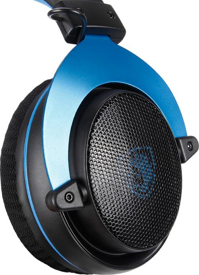 Гејмерски слушалки Sades Mpower, со микрофон, over ear, сино и црно