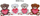 Arush pelushi Sunday Bikes Teddy Bear With Heart, 25 cm, ngjyra të përziera