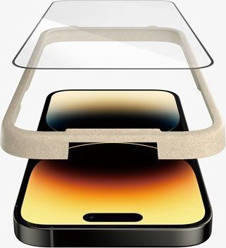 Mbrojtës ekrani PanzerGlass Ultra Wide Fit, për iPhone 14 Pro 6.1", antibakterial, transparent
