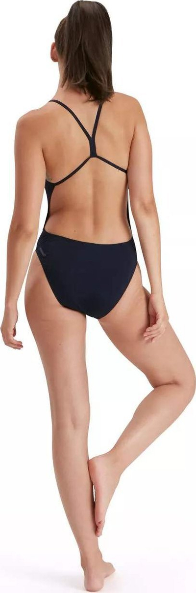 Kostum banje Speedo Eco+ Thinstrap, njëpjesësh, për gra, i zi