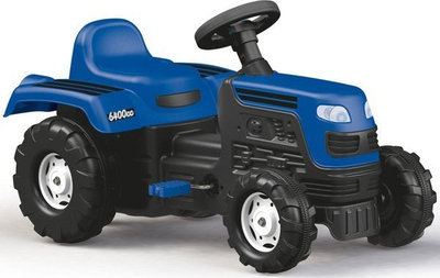Traktor me pedale për kalamaj DOLU Ranchero, me borie, blu