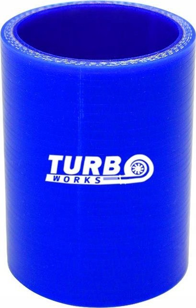 Lidhës silikoni TurboWorks Connector, 57mm, blu