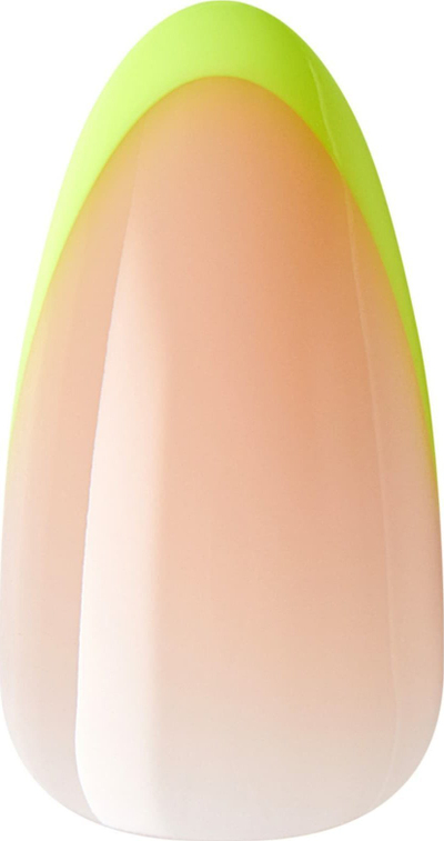 Set manikyri KISS French Color Hype, thonj artificialë, nuancë rozë