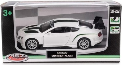 Makina lodër MSZ Bentley Continental GT3 1:43, model koleksionues, shumëngjyrëshe