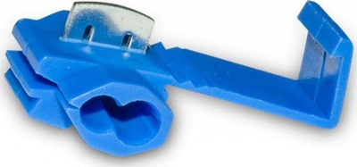 Lidhës kabllosh EPM Clamp Connector, 2x1.0-2.5mm², PVC, blu