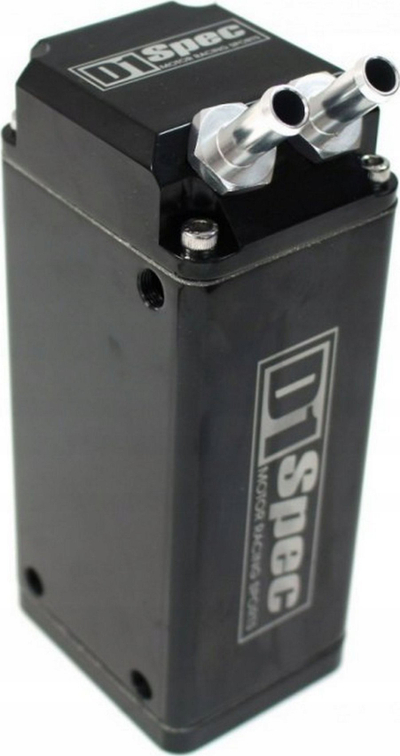 Rezervuar avujsh vaji D1Spec Square, hyrje 9mm, universal, i zi