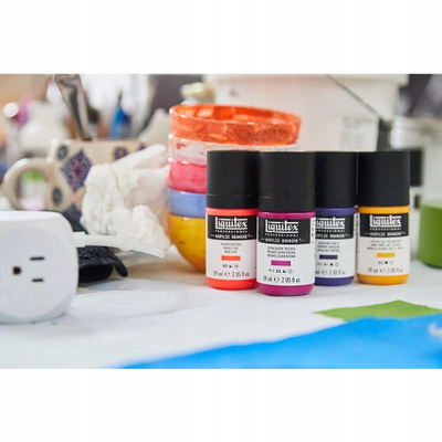 Bojë akrilike Liquitex Acrylic Gouache, 59ml, matte, e verdhë oksid