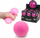 Top antistres Scented Gum Squish Ball, erë çamçakëzi, rozë