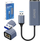 Adapter rrjeti Savio AK-83, USB A në RJ45, 1 Gbps, i zi