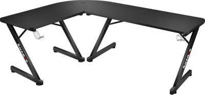 Tavolinë gaming Huzaro Hero 7.0, 154 x 117 cm, e zezë