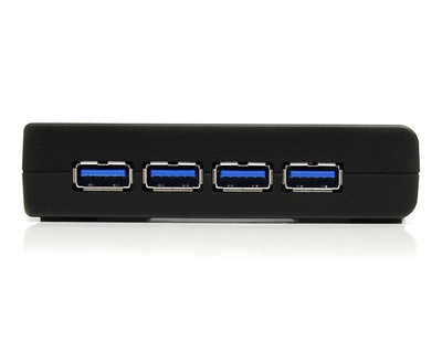 Qendër USB Startech 4-Port SuperSpeed USB 3.0, e zezë