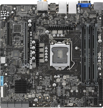 Pllaka amë Asus WS C246M PRO