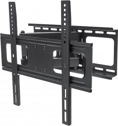 Mbajtëse muri për TV Manhattan 461252, 32" 55", çelik, e zezë