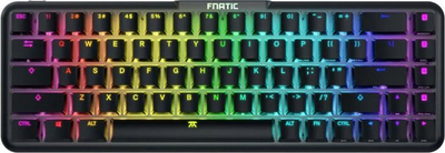 Tastierë lojërash FNATIC STREAK65, mekanike, RGB, e zezë