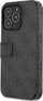 Këllëf libri GUESS 4G Metal Logo për iPhone 13 Pro, gri