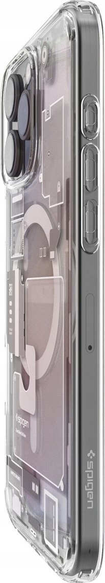 Maskë telefoni Spigen Ultra Hybrid Zero One MagFit, për iPhone 16, transparente