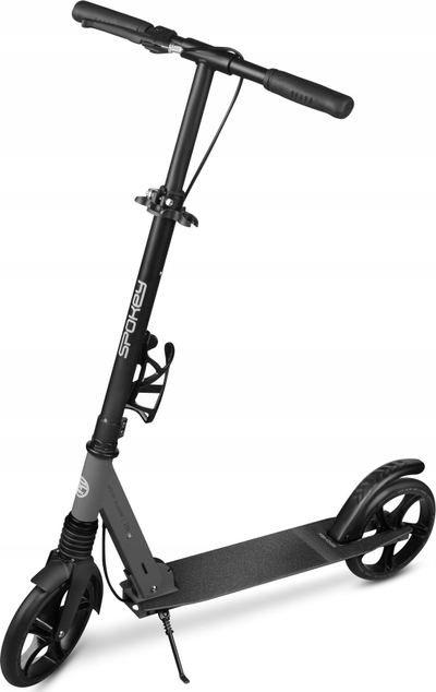Tротинет Spokey City Flow Pro, алуминиумска конструкција, склоплив, црн