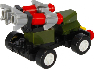 Set blloqesh ndërtimi Alleblox AB3019, 32 copë, me temë ushtarake
