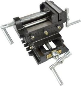 Метална менгема GEKO 4", 100 mm, со X Y поместување, сина