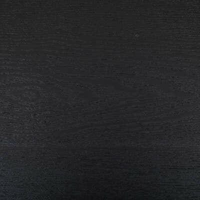 Tavolinë kafeje Atmosphera Kemi, rrumbullake 63cm, veneer arre, metal i zi