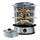 Aparat me avull Russell Hobbs 19270-56, 9 L, 800 W, i argjendtë