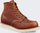 Чизми за работа Red Wing Traction Tred 8 Soft Toe 10875, кожа, ѓон Traction Tred, боја tan