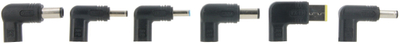 Set adapterash laptopi Mobilis Energia, USB C për laptop, i zi