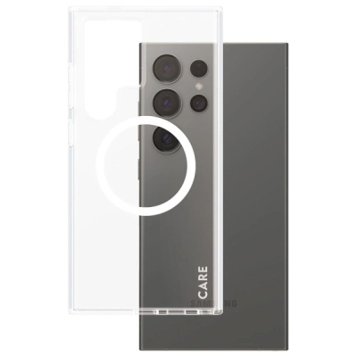 Mbrojtëse telefoni PanzerGlass CARE Case Clear Frame, për Samsung S24 Ultra, transparente