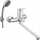 Rubinet banjo Ferro One, mur, me set dushi, krom