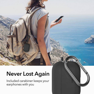 Mbrojtëse për AirPods 3 ESR Bounce, e zezë