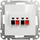 Prizë altoparlanti Schneider Electric Sedna Design SDD111411, 2x, e bardhë