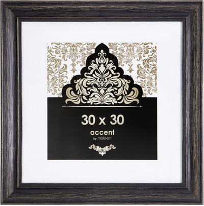 Kornizë për fotografi Nielsen Design Accent Vintage, 30 x 30 cm, e zezë