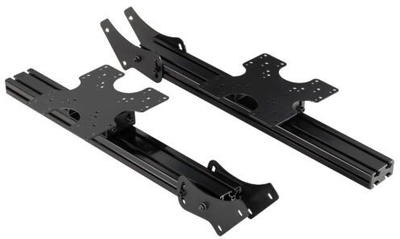 Shtesë për qëndrim monitorësh Next Level Racing Elite Triple, 21\"-43\", alumini, e zezë