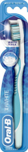 Furçë dhëmbësh Oral-B 3D White, medium, blu e bardhë