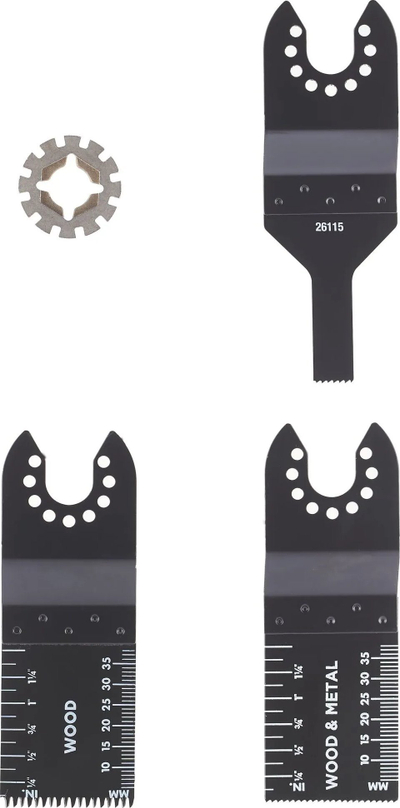Set tehesh për mjet multifunksional oshilues Irwin IW1017104, 3 copë