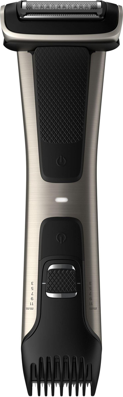 Trimmer për trup Philips Bodygroom Series 7000 BG7025/15, pa tel, i papërshkueshëm nga uji, gri
