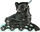 Patina inline Nils Extreme NA19088, rrota 76mm, nr. 35-38, gri