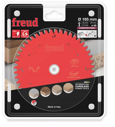 Teh rrethor Freud F03FS10076, 160mm, 20mm, për panele të laminuara