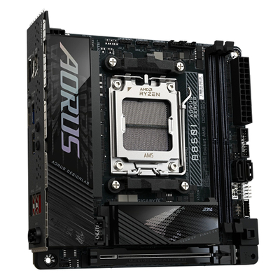 Pllakë amë Gigabyte AORUS B850I PRO, AMD B850, AM5, 2xDDR5, mini-ITX
