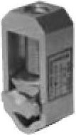 Kapëse dyshe elektrike V-2/25-120SW 1119510006T, përçues 25-120mm², metalike, gri