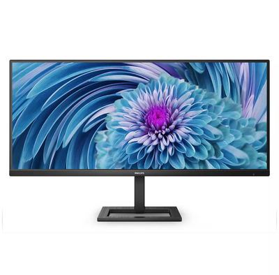 Монитор Philips 346E2LAE, 34", UWQHD 3440x1440, 100Hz, црн