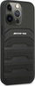 Kapak telefoni AMG Debossed Lines për iPhone 13 Pro Max, 6.7\", lëkurë, i zi