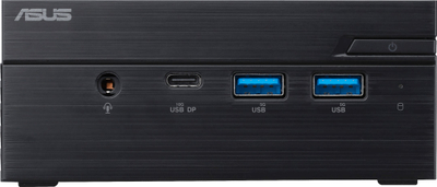 Kompjuter mini desktop ASUS PN53 S7028ADS1, kompakt, performancë e lartë, i zi