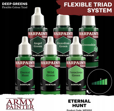 Ngjyrë akrilike The Army Painter Warpaints Fanatic Eternal Hunt, 18ml, për miniatura